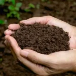 Potassium humate is used for soil health