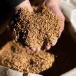 Sodium humate flakes